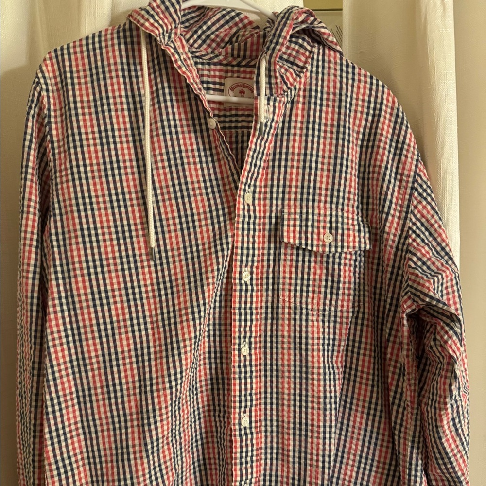 Brooks Brothers Red and Blue Plaid Shirt